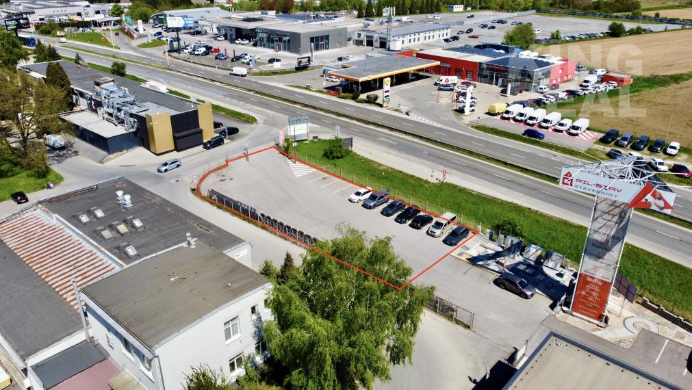 Prenájom pozemku – 1000 m², Prešov – TOP lokalita pri diaľničnom privádzači!