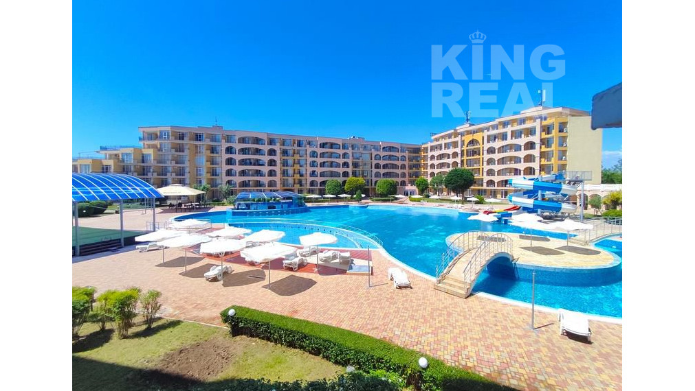 Apartmán 2kk s panoramatickým výhľadom na more v MIDIA GRAND RESORT v letovisku Aheloy v Bulharsku