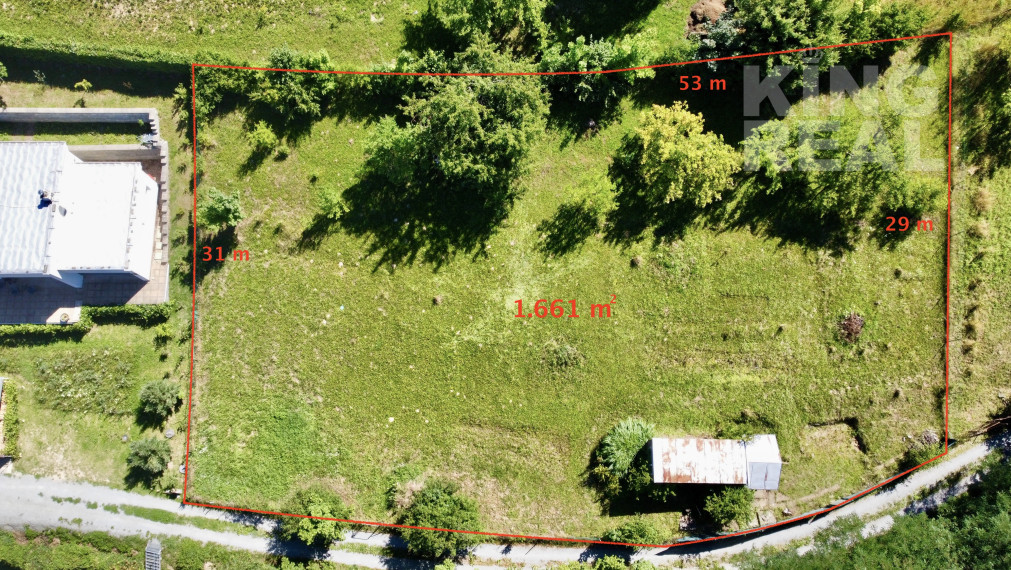 Na predaj 2 pozemky s krásnym výhľadom na historické centrum Bardejova