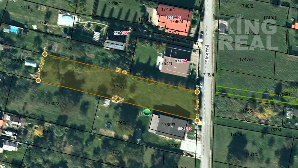 Stavebný pozemok v obci Poproč