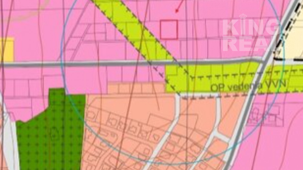 Investičný stavebný pozemok - Krásna