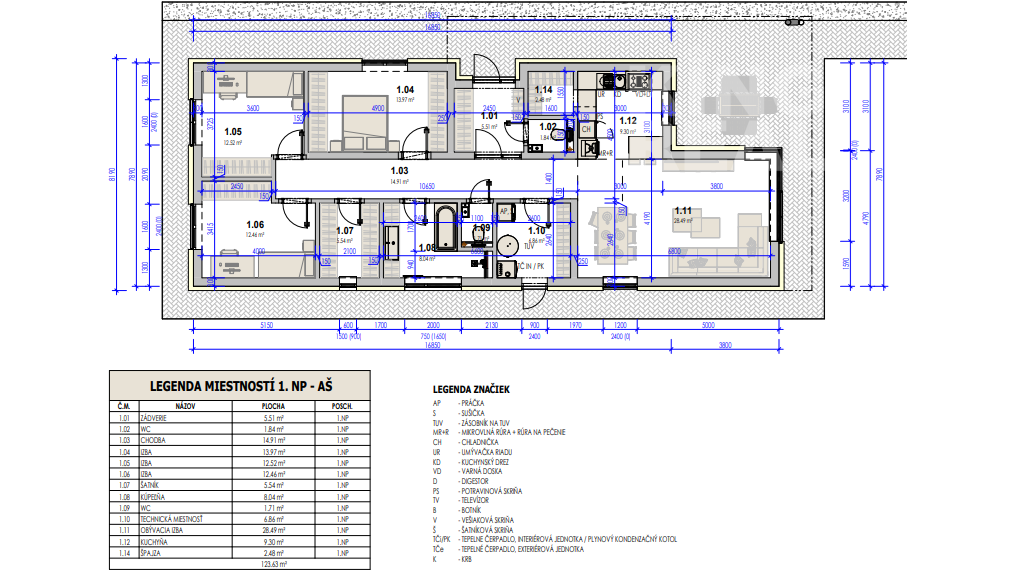 NOVOSTAVBA - Rodinný dom 4 izbový v obci Tarnov okr. Bardejov