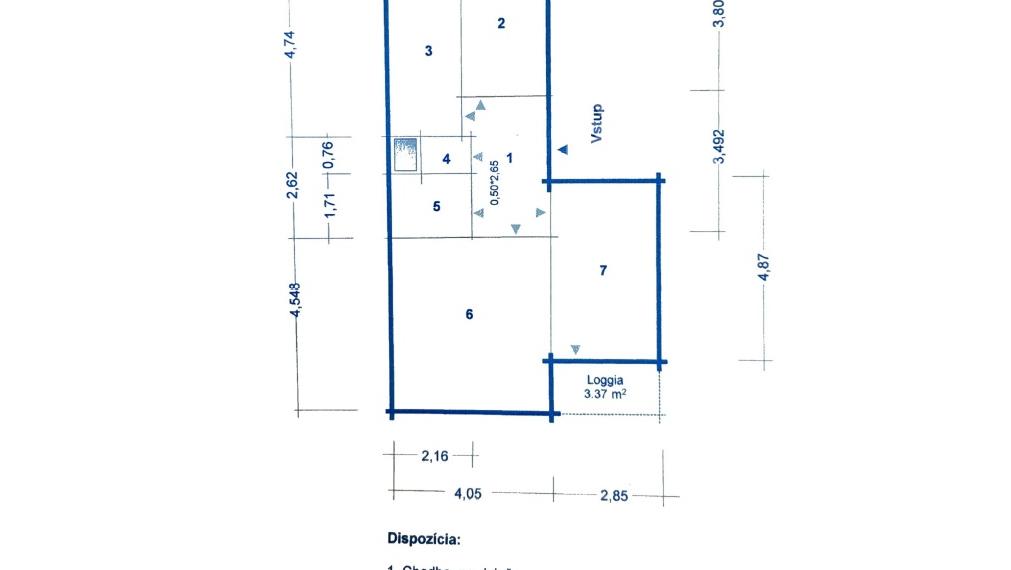 PREDANÉ: NA PREDAJ 3 IZBOVÝ BYT – KOŠICE - ŤAHANOVCE
