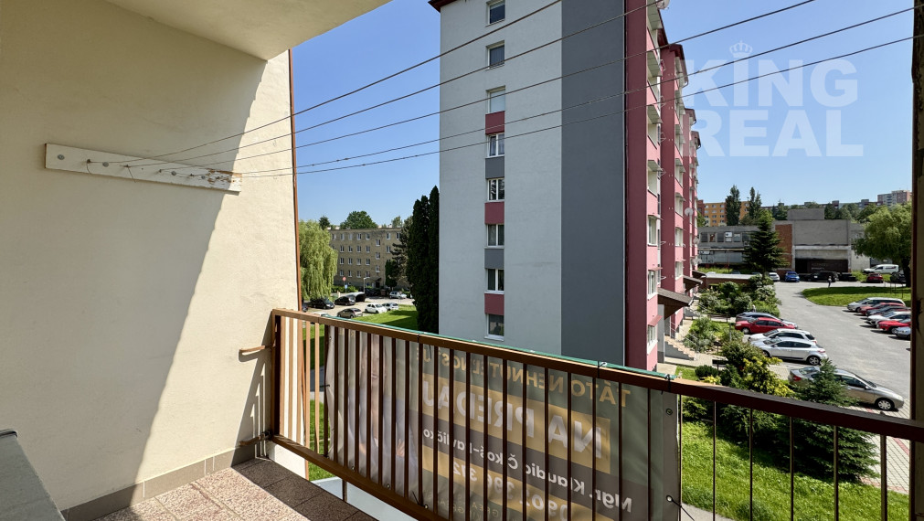 Na predaj 2,5 izbový byt s loggiou, ul. Moyzesova 1, Bardejov