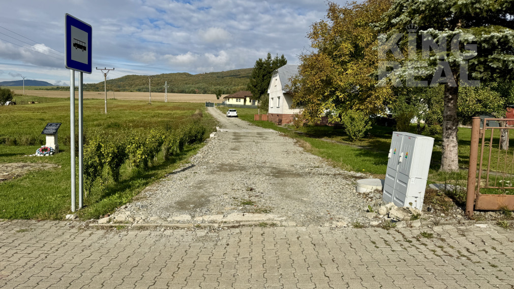 Pozemok s projektom na rodinný dom a stavebným povolením, Smilno, okres Bardejov