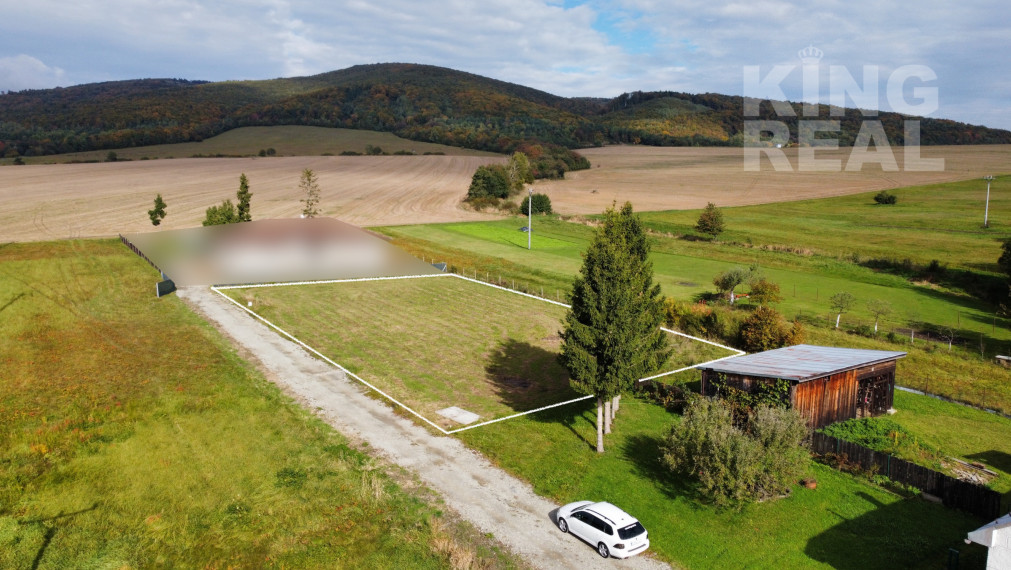 Pozemok s projektom na rodinný dom a stavebným povolením, Smilno, okres Bardejov