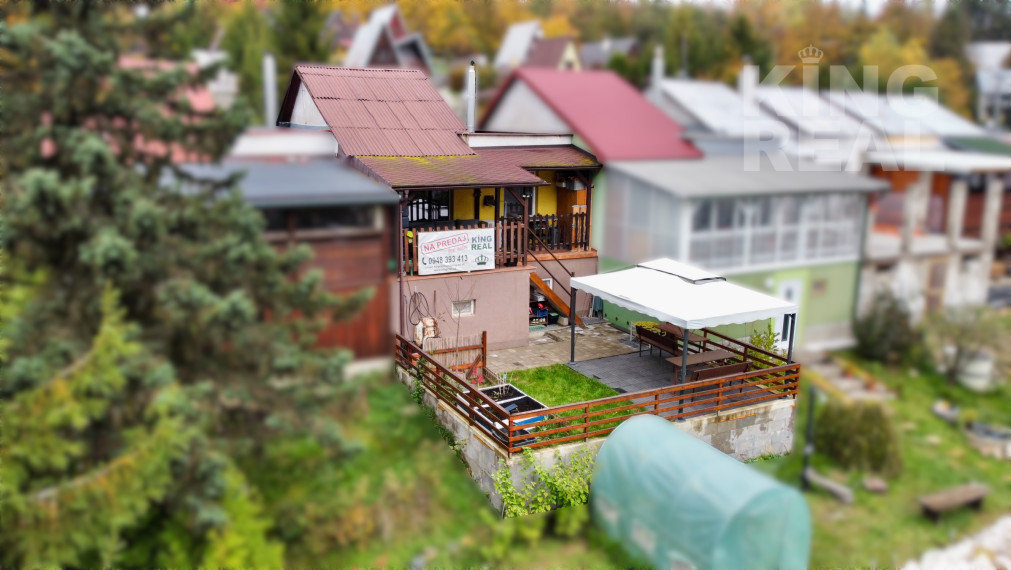 Na predaj rekreačná chata s pozemkom, Domaša, Valkov