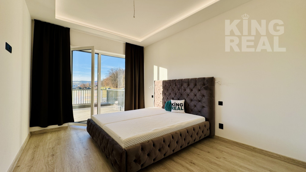 Na predaj moderný 3-izbový byt s veľkou záhradou v novostavbe, Bardejovská Nová Ves, okr. Bardejov