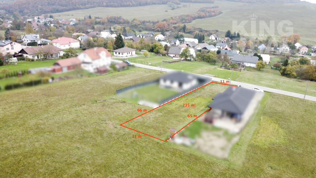 Pozemok v obci Chmeľová