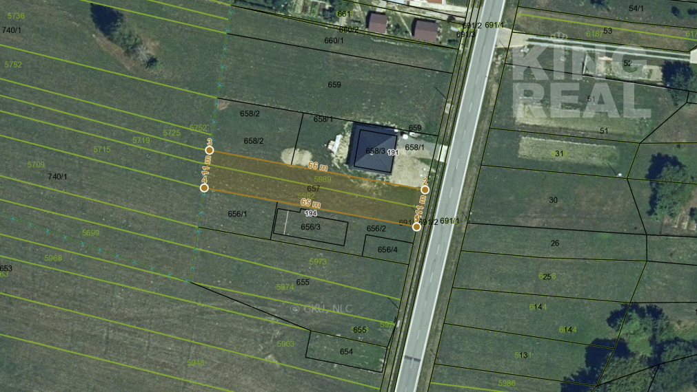 Pozemok v obci Chmeľová