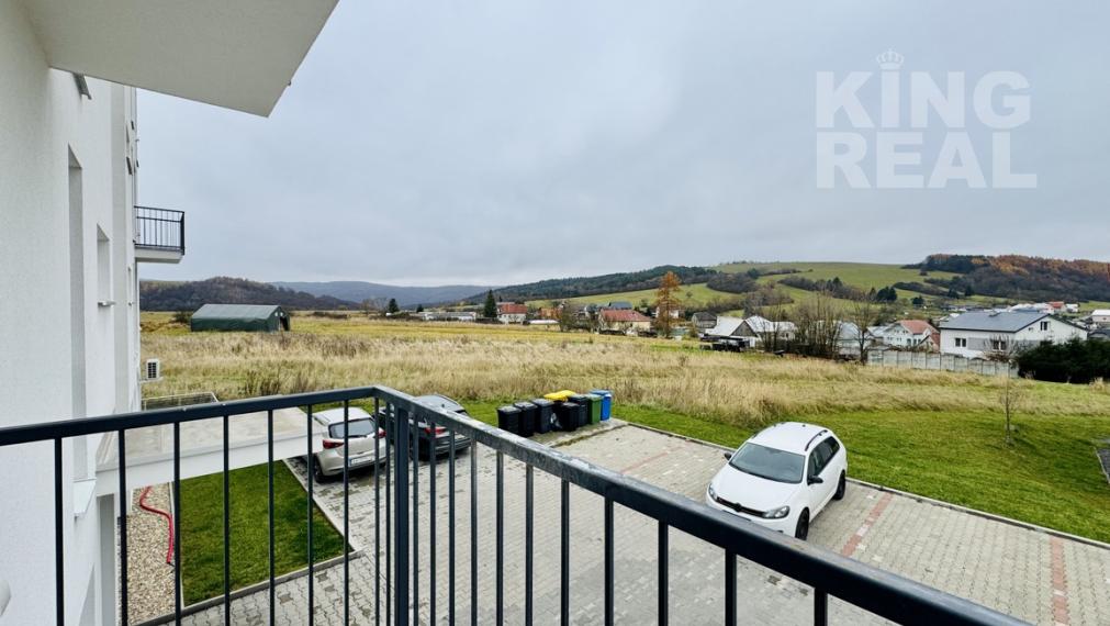 Na predaj 3 izbový byt s balkónom v novostavbe, obec Beloveža okr. Bardejov