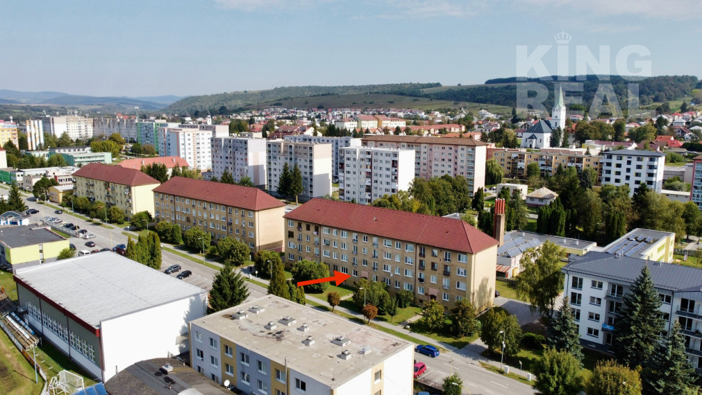 ZNÍŽENÁ CENA 3,5 izbový, ul. Matice Slovenskej 6, Stropkov