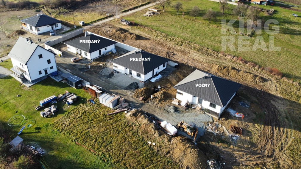 NOVOSTAVBA - Rodinný dom 4 izbový v obci Hrabské okr. Bardejov