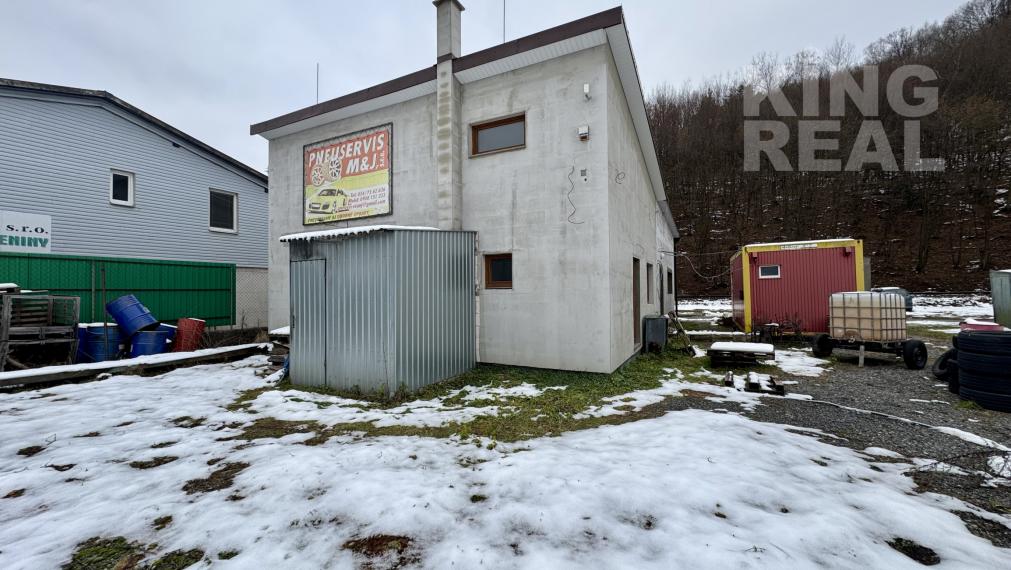 Na predaj areál autoservisu vhodný na okamžité podnikanie, Bardejovská Zábava, okr. Bardejov