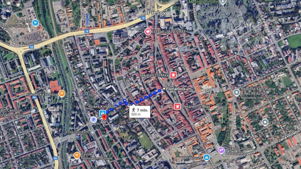 NA PRENÁJOM: 3-izbový mezonetový byt v širšom centre Prešova