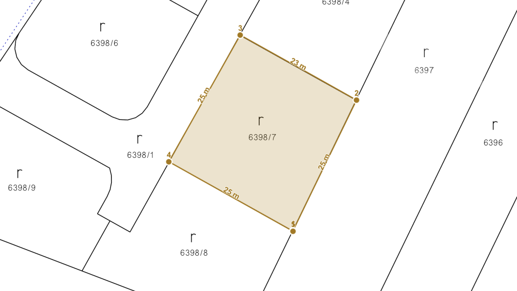 Stavebný pozemok v obci Mlynica, okr. Poprad