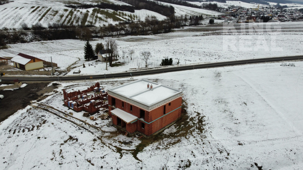 Moderné dvojpodlažné rodinné domy s veľkými terasami na predaj - novostavba v skvelej lokalite, Kľušovská Zábava, okr. Bardejov