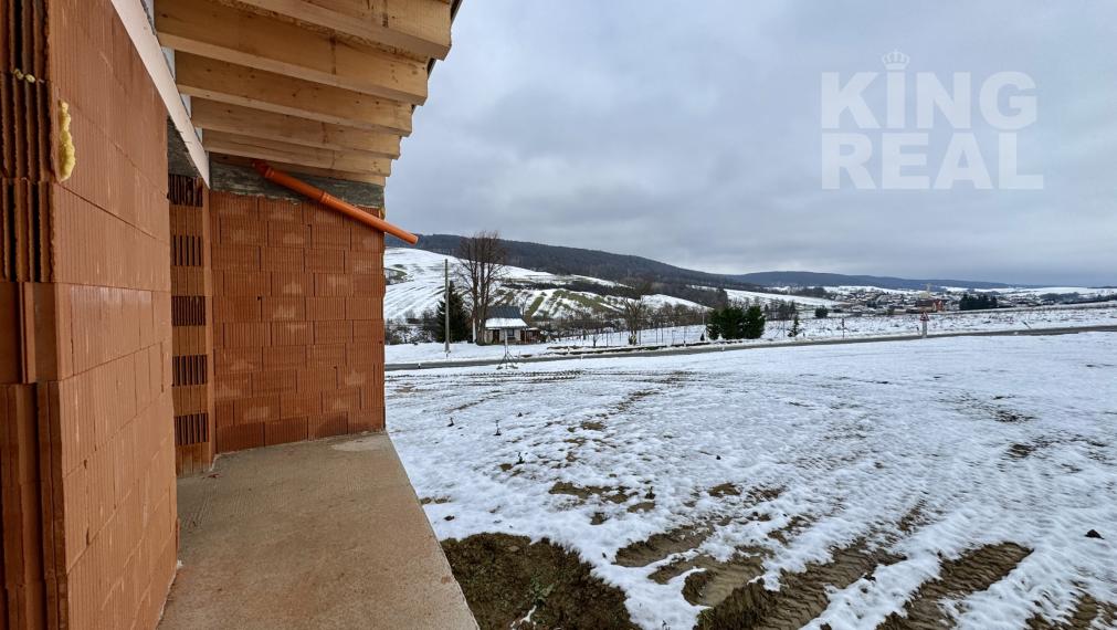 Moderné dvojpodlažné rodinné domy s veľkými terasami na predaj - novostavba v skvelej lokalite, Kľušovská Zábava, okr. Bardejov