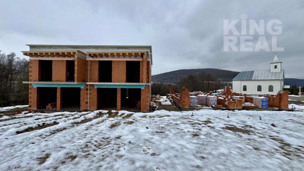 Moderné dvojpodlažné rodinné domy s veľkými terasami na predaj - novostavba v skvelej lokalite, Kľušovská Zábava, okr. Bardejov
