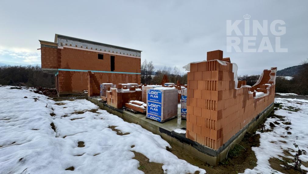 Moderné dvojpodlažné rodinné domy s veľkými terasami na predaj - novostavba v skvelej lokalite, Kľušovská Zábava, okr. Bardejov