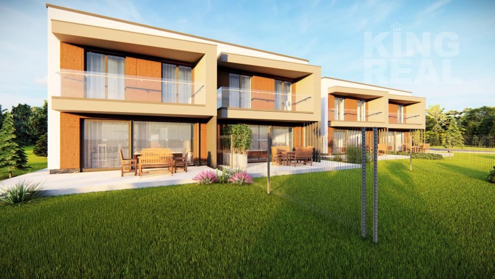 Moderné dvojpodlažné rodinné domy s veľkými terasami na predaj - novostavba v skvelej lokalite, Kľušovská Zábava, okr. Bardejov