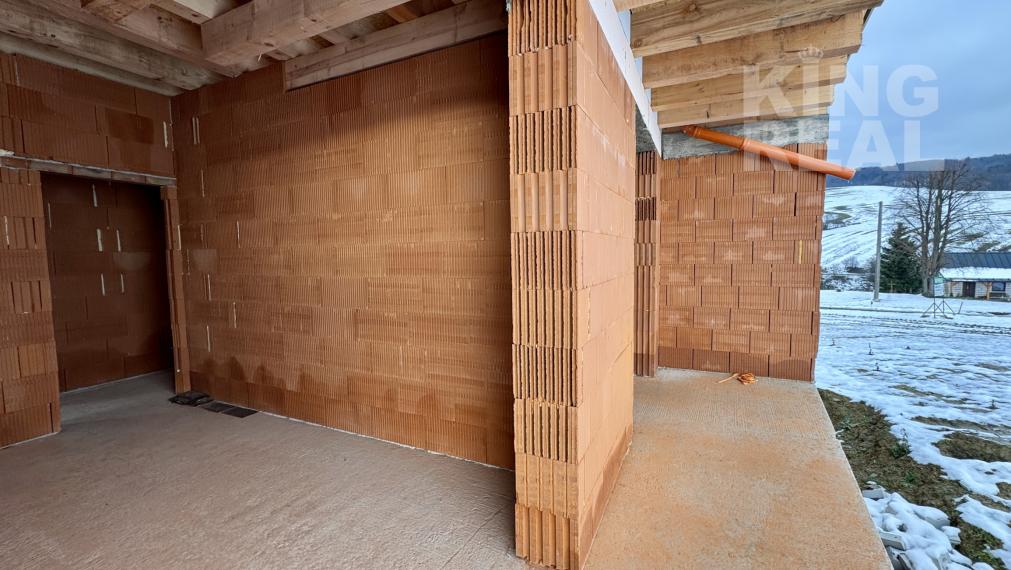 Na predaj 4 moderné rodinné domy, Kľ. Zábava, okr. Bardejov