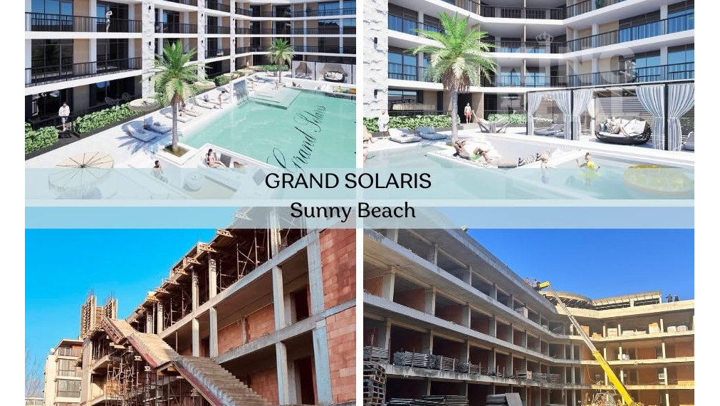 Apartmány v komplexe GRAND SOLARIS na Slnečnom pobreží v Bulharsku