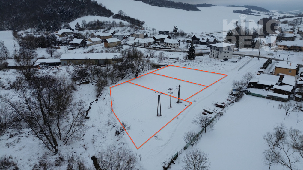 Stavebné pozemky na predaj v obci Ortuťová, okr. Bardejov