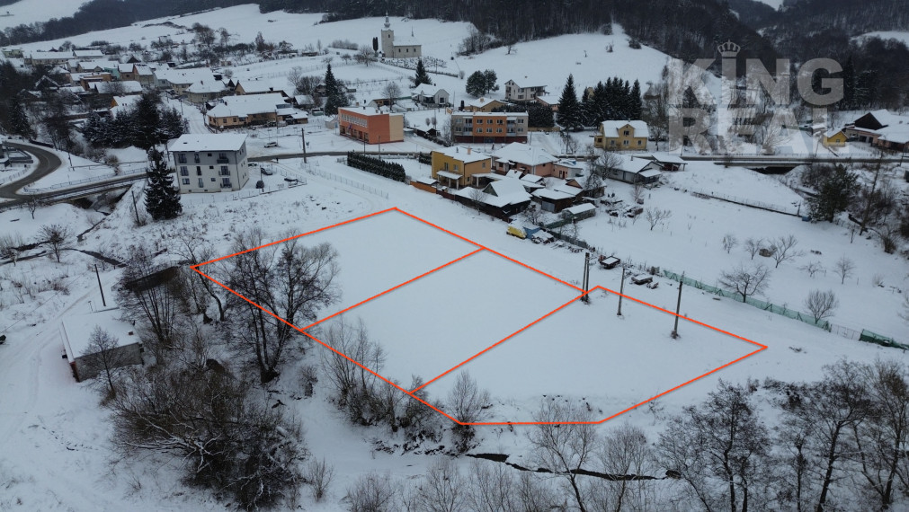 Stavebné pozemky na predaj v obci Ortuťová, okr. Bardejov
