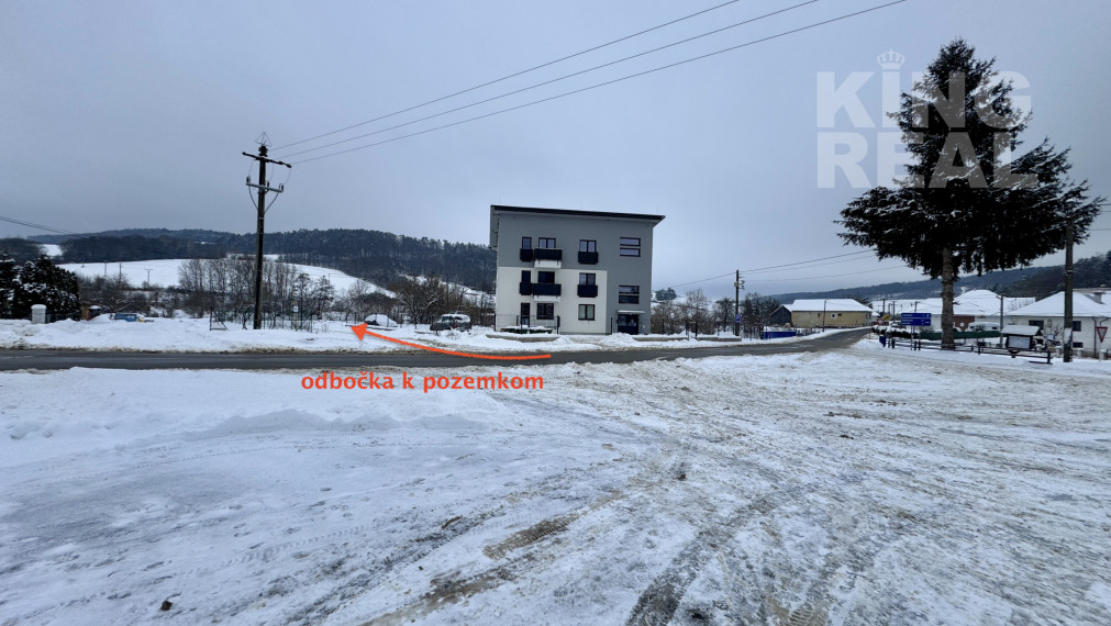 Stavebné pozemky na predaj v obci Ortuťová, okr. Bardejov