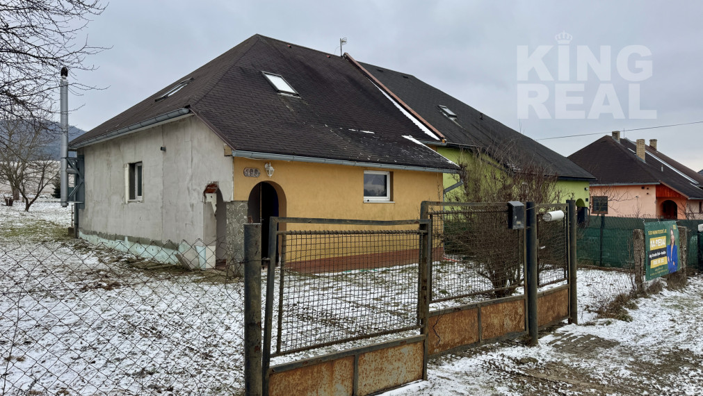 Rodinný dom s pozemkom v obci Zborov, okr. Bardejov