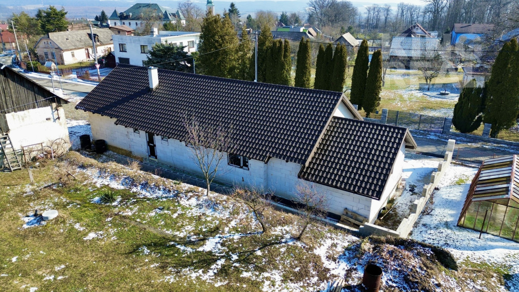 NOVOSTAVBA - Rodinný dom 4 izbový v obci Hertnik okr. Bardejov