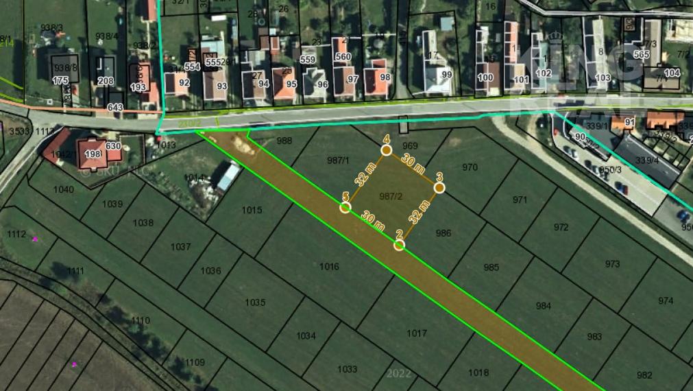 Pozemok v obci Mengusovce s výhľadom na Tatry