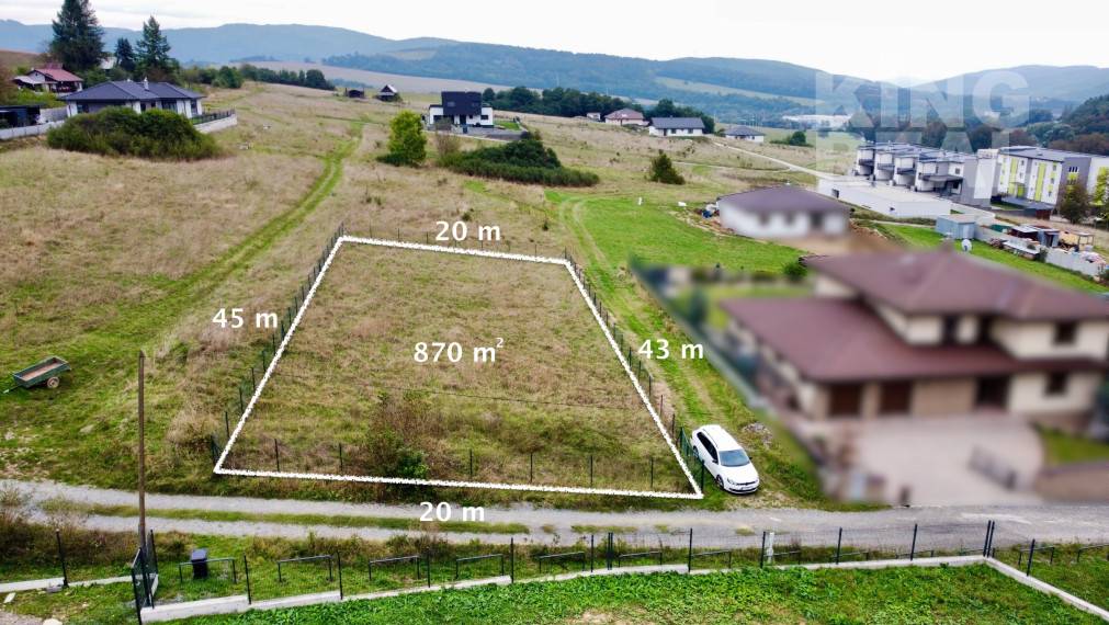 Stavebný pozemok v Bardejovských Kúpeľoch - ZNÍŽENÁ CENA