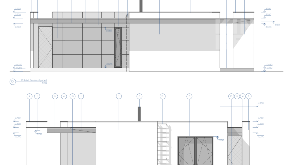 MONASTERY - 4-izbový bungalov s plochou strechou