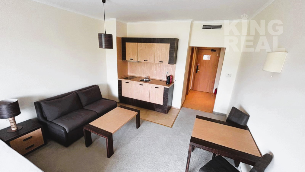 Štúdio v luxusnom DIT Majestic Beach Resort v 1. línií pri mori na Slnečnom pobreží v Bulharsku