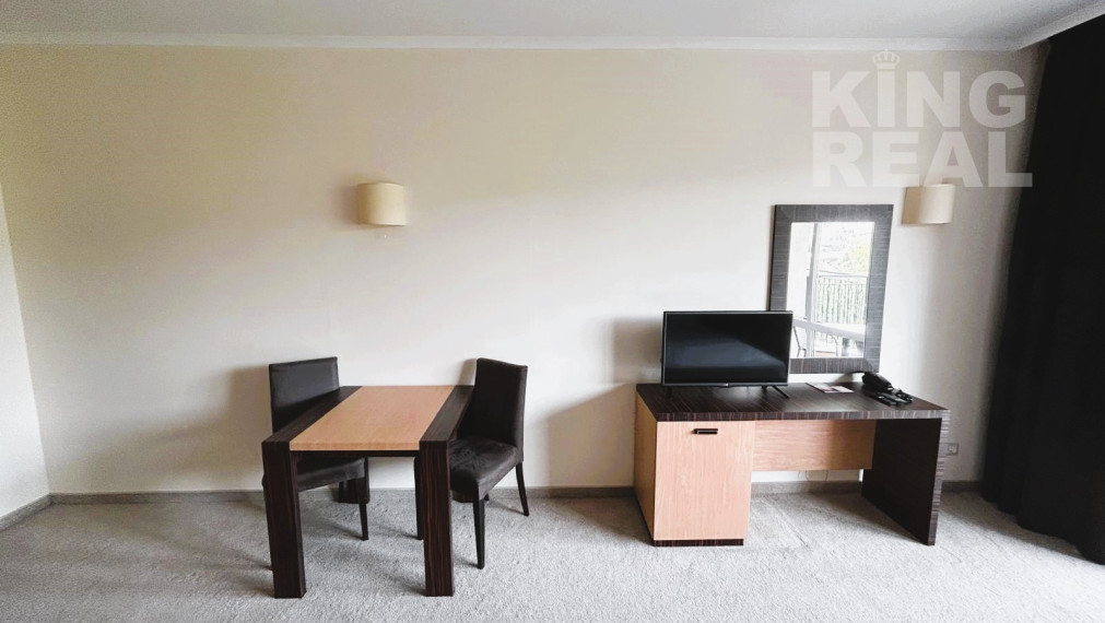 Štúdio v luxusnom DIT Majestic Beach Resort v 1. línií pri mori na Slnečnom pobreží v Bulharsku