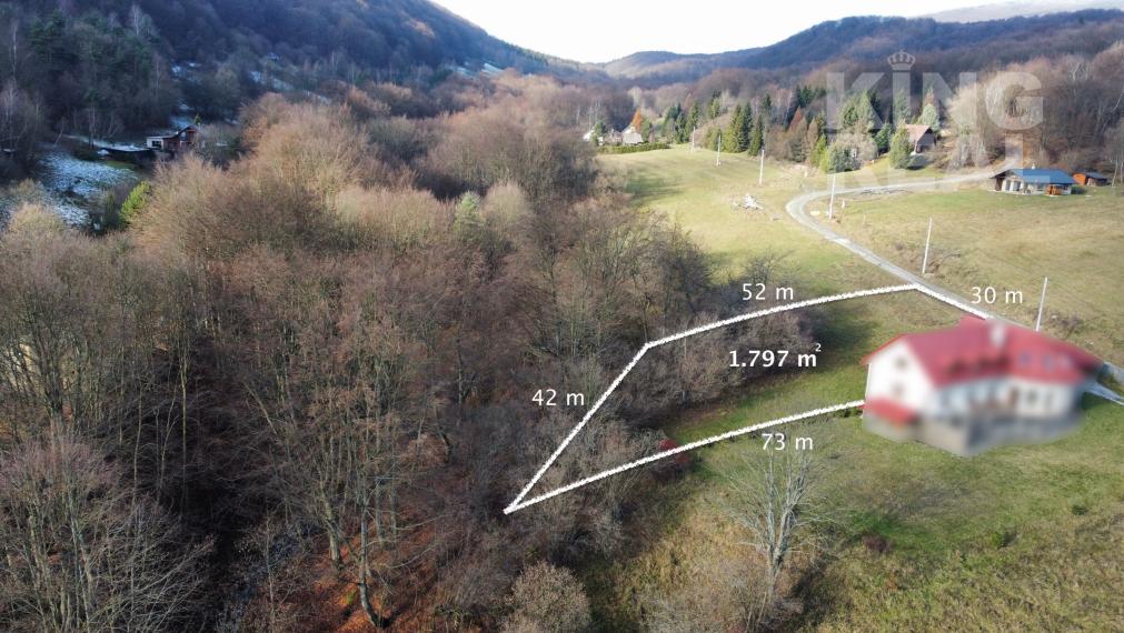 Pozemok na predaj v lyžiarskom stredisku Regetovka, okr. Bardejov