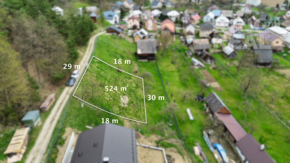 Stavebný pozemok s krásnym výhľadom v obci Rokytov okr. Bardejov