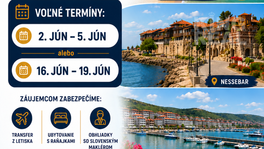 „Investuj pri mori" – 300+ apartmánov v Bulharsku aj Na splátky