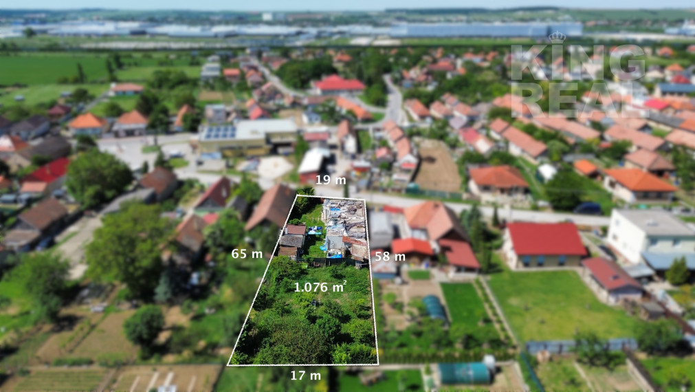 🏡 Pozemok s rodinným domom na zbúranie –Drážovce pri Nitre