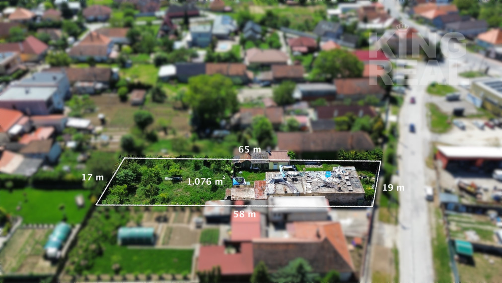 🏡 Pozemok s rodinným domom na zbúranie –Drážovce pri Nitre