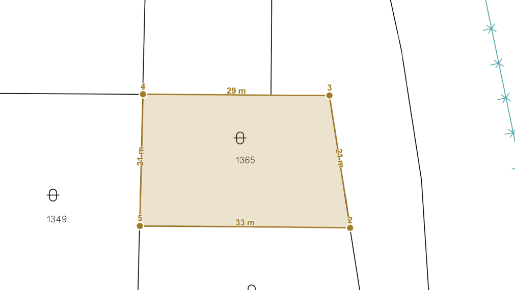 Stavebný pozemok 635 m² – Dlhá Lúka pri Bardejove