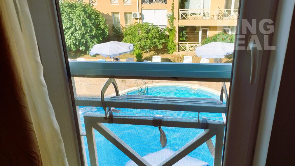 Štúdio s výhľadom na bazén v Sunny Day 6, Slnečné pobrežie v Bulharsku
