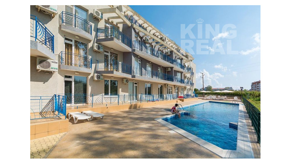 Štúdio po rekonštrukcii v Sunny Day 4 na Slnečnom pobreží v Bulharsku