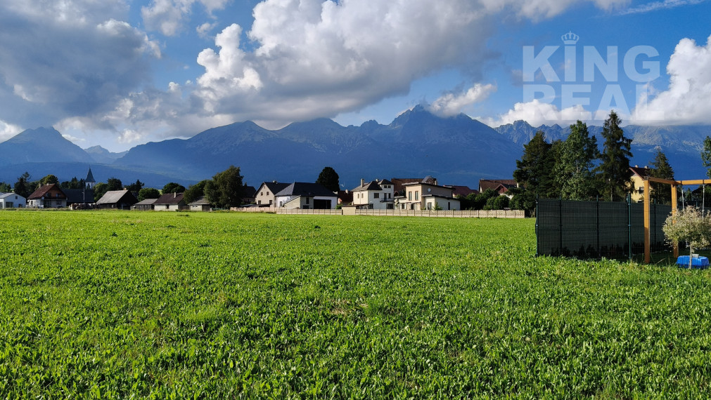 Pozemok s krásnym výhľadom na Tatry v obci MENGUSOVCE