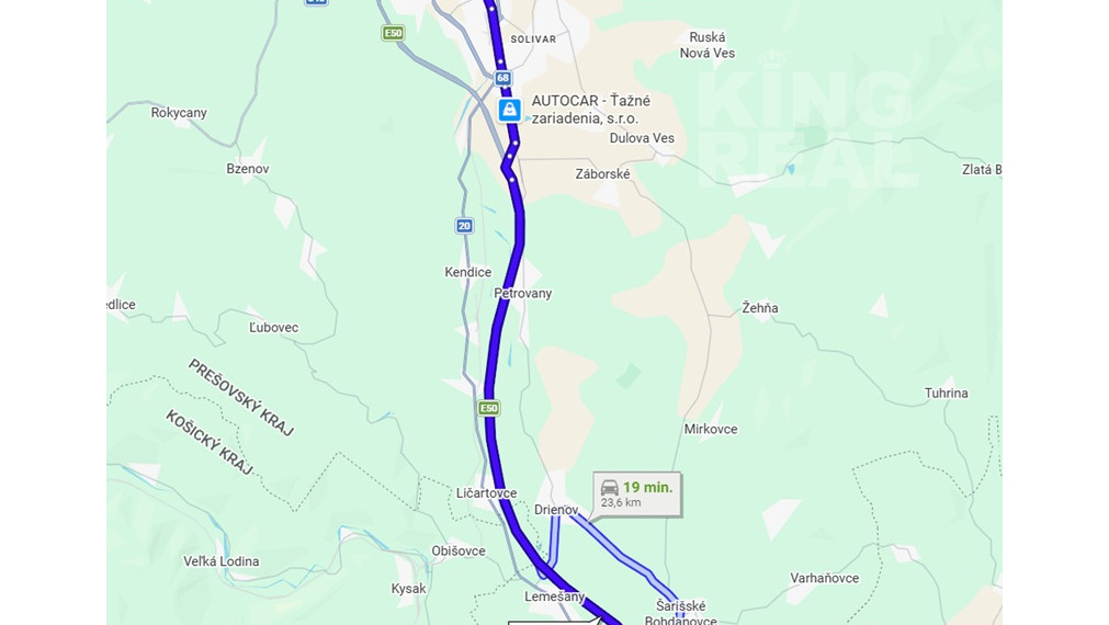EXKLUZÍVNE NA PREDAJ: Stavebný pozemok pre IBV (3 216 m²) – Nová Polhora (Košice / Prešov)