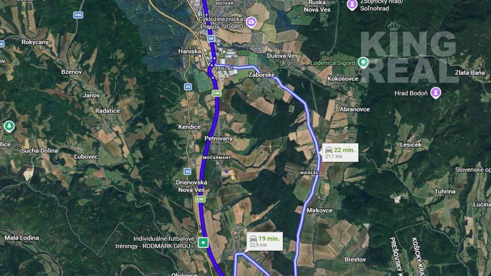 Investičný pozemok (5 306 m²) s vysokým potenciálom – Šarišské Bohdanovce