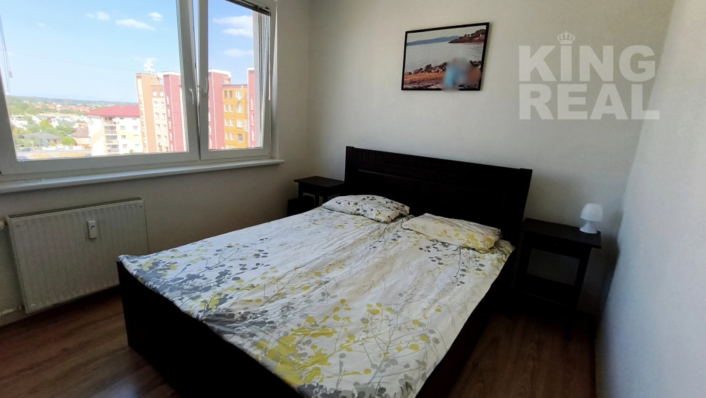Na prenájom: zariadený 3-izbový byt s balkónom, MDŽ 2
