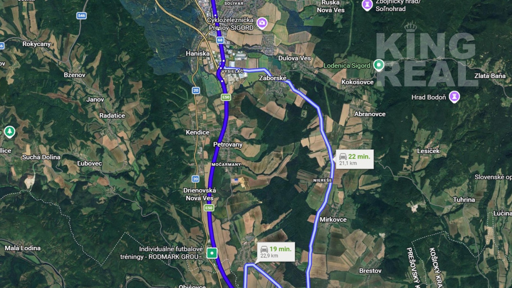 Investičný pozemok (5 306 m²) s vysokým potenciálom – Šarišské Bohdanovce
